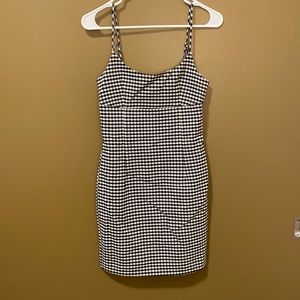 Checkered summer dress